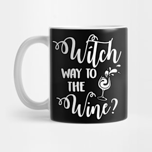 Witch Way to The Wine Mug